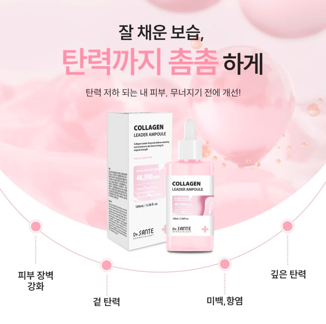 COLLAGEN Leader Ampoule 100 mL + Cream 150 g | Launching Deal