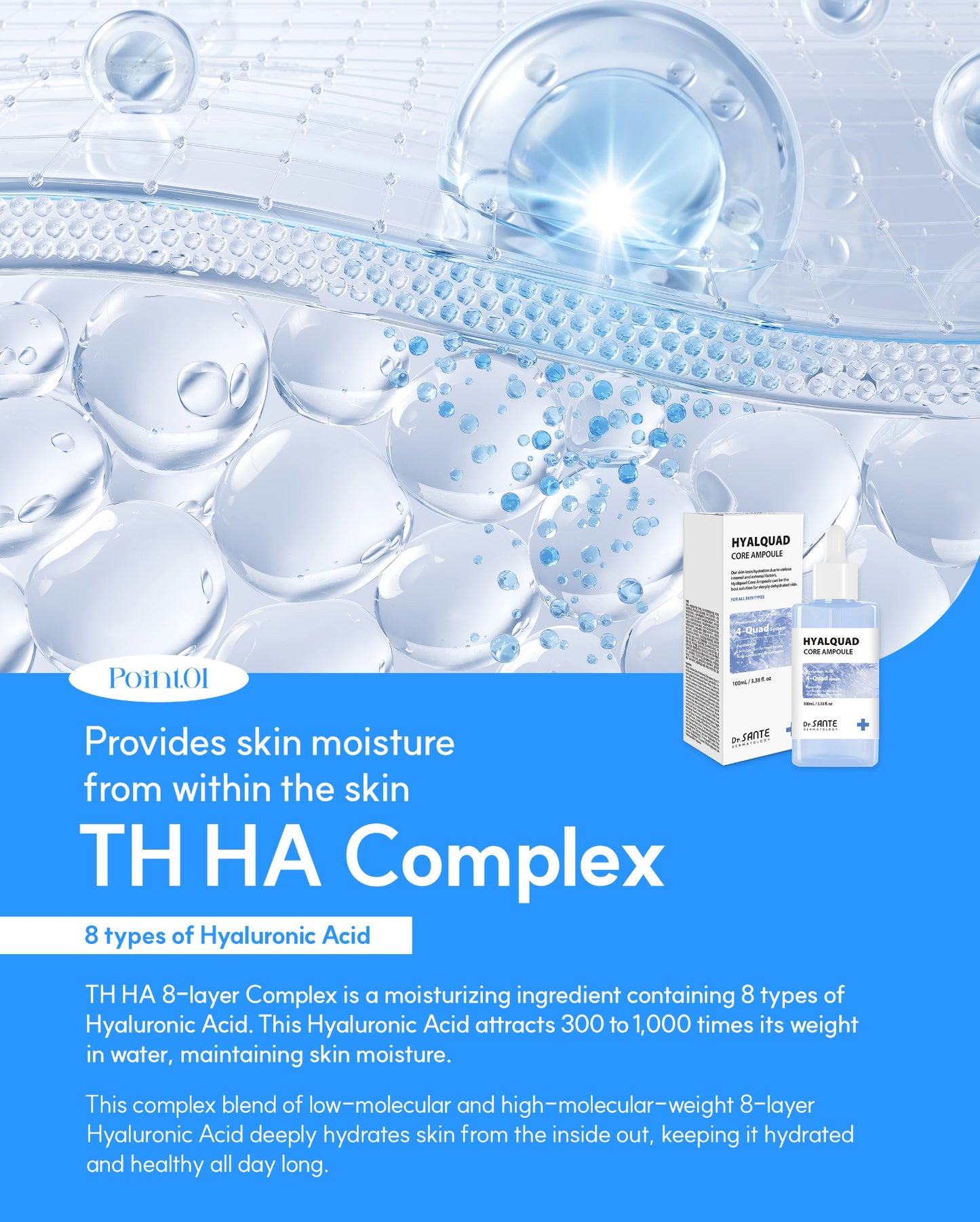 HYALQUAD Core Ampoule 100mL