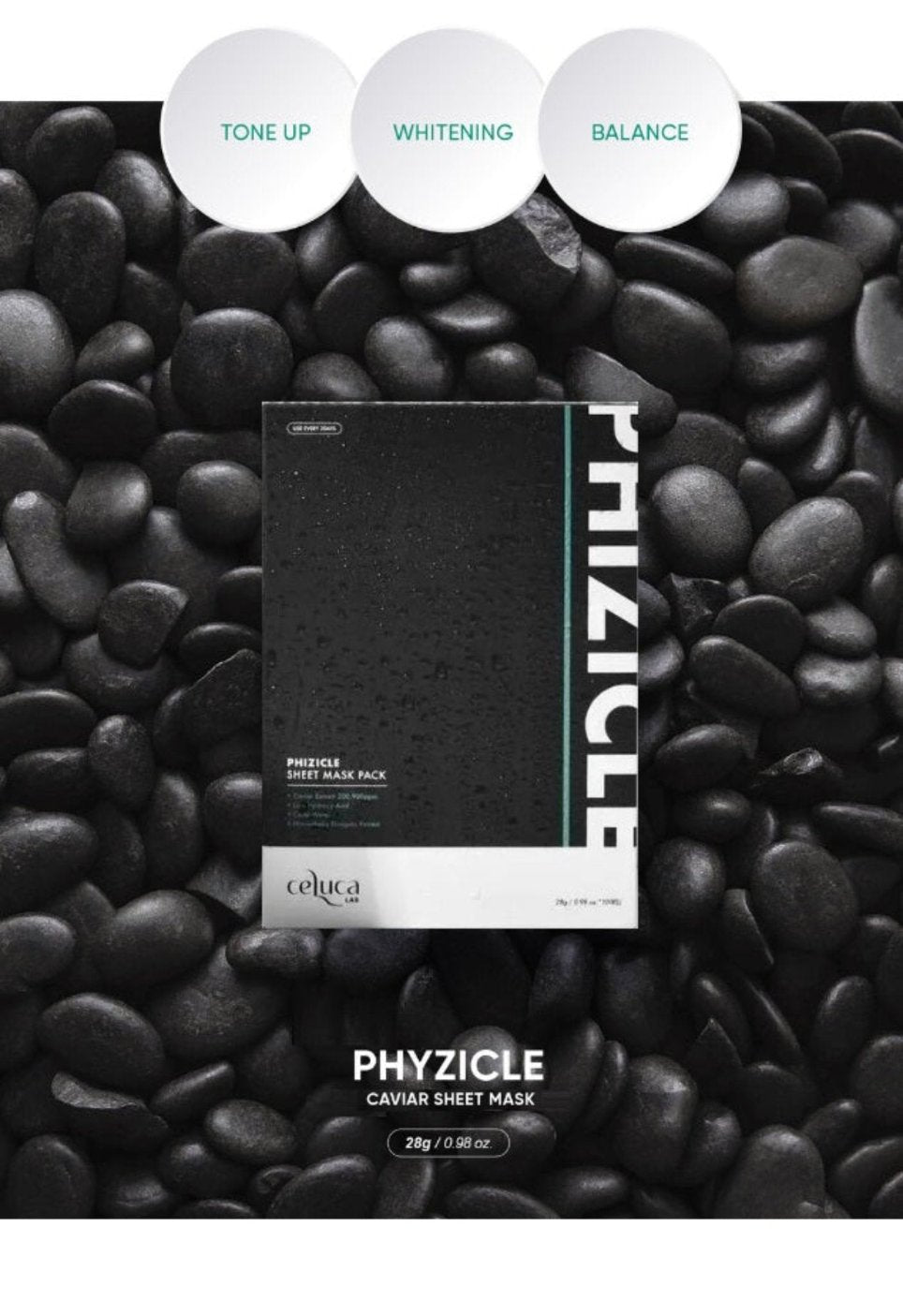 PHIZICLE | Sheet Mask Pack Individual Unit