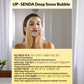 BAKUCHIOL HYPER TONER  + GEL FOAM + UP-SENDA DEEP SNOW BUBBLE TRIO SET
