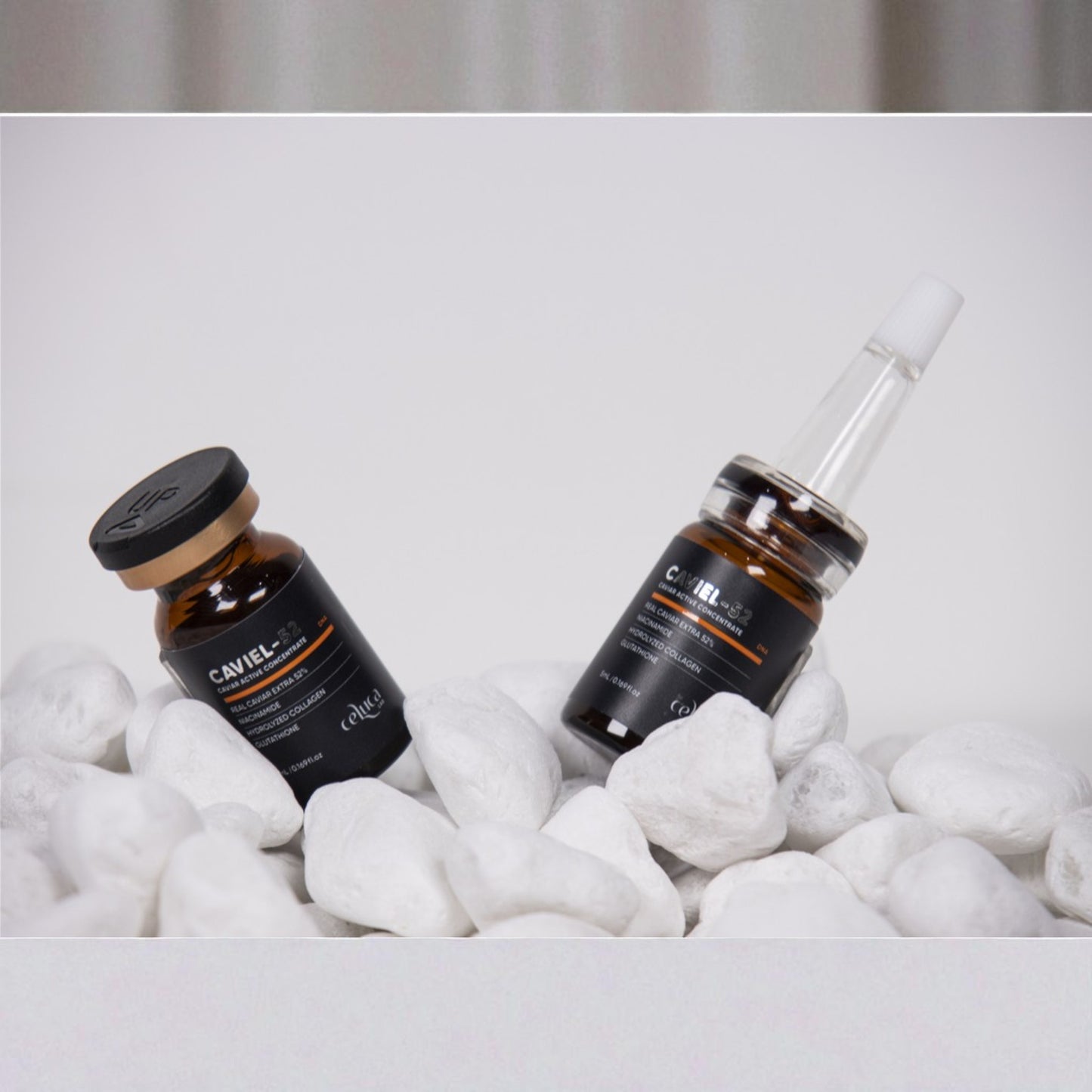 Caviel-52 | 1 Box * 8 Ampoules | 5 mL / ea
