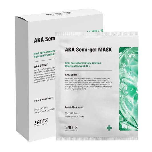 ARTEMISIA AKA Semi-gel Mask 1 Box * 5 Sheets