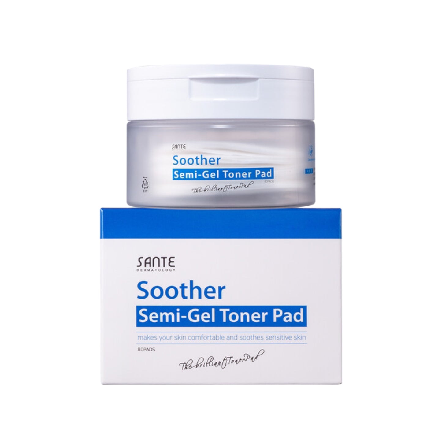 AZULENE Soother Semi-Gel Toner Pad 80 pads