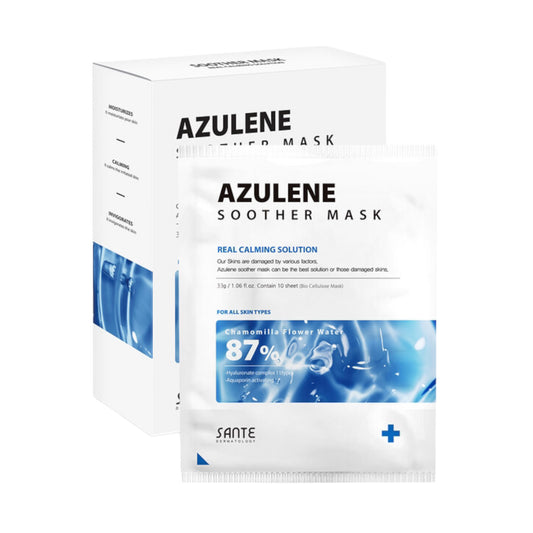 AZULENE Soother Mask 1 Box * 10 Sheets